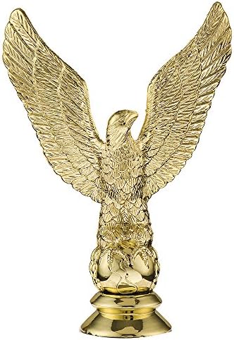 Crown Awards 6 Troféus Gold Eagle - Soaring Eagle Award Trophy