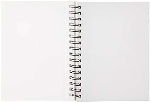 CANSON Artist Series Mixed Media Paper, Wirebound Pad, 5.5x8,5 polegadas, 30 folhas - papel de artista para adultos e estudantes - aquarela, guache, grafite, tinta, lápis, marcador