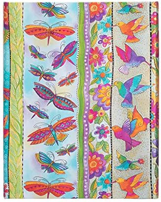 PaperBlanks Disturso Jornal Hummingbirds & Flutterbyes | Alinhado | Ultra