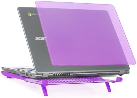 McOver Purple iPearl Hard Shell Case para 11,6 Acer C720 C720p C740 Series Chromebook Laptop