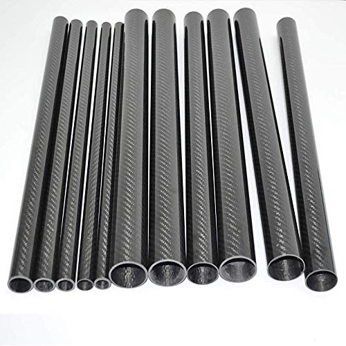 US Whabest 1pcs Tubo de fibra de carbono 3k de alto brilho 46mm od x 44mm ID x 1000 mm de comprimento/tubo/tubo/eixo