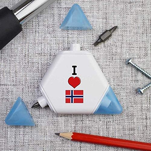 Azeeda 'I Love Norway' Compact DIY Multi Tool