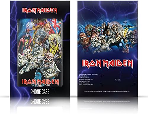 Projetos de estojo principal licenciados oficialmente os assassinos do Iron Maiden Capas de couro Caixa de casca de couro compatível