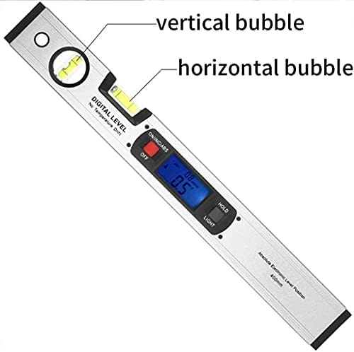 Lukeo Digital PRIGRATOR Ângulo Inclinômetro de nível eletrônico 360 graus com/sem ímãs ângulo de ângulo Teste Régua de teste