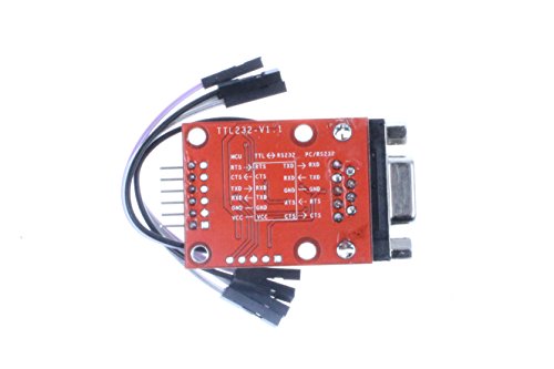 Noyito RS232 para TTL Módulo de porta serial Transceptor bidirecional compatível com controle automático de hardware de 3,3V 5V