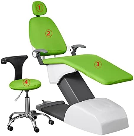 QQXX 4 PCS Cadeira odontológica Cadeira de cadeira Tampa do assento, protetor de caixa de proteção à prova d'água elástica, capa de