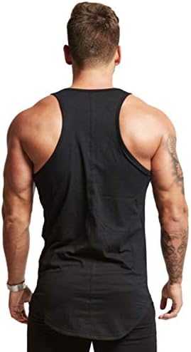 Mens trear tanque de tanques de tampas de fitness desempenho muscular camisas sem mangas