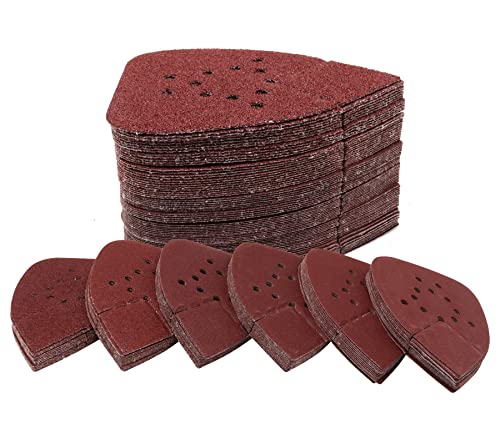 Yugtcen Mouse Sander 75 PCs, Lia de lixeira de lixadeira de mouse de 5 orifícios LIDAGEM DE LIANÇA DE LIDADE