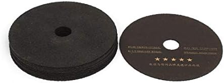 X-Dree 106mmx1.3mmx16mm Rodas de corte de resina Cutter disco 10pcs para aço inoxidável (disco de corte de ruedas de corte de resina