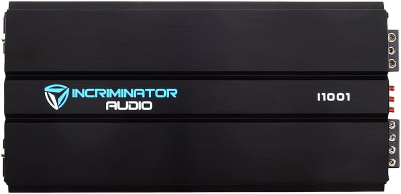 INCriminator Audio I1001 Monoblock 1000W RMS amplificador de alcance completo RMS