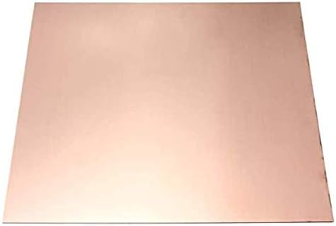 Folha de cobre de placa de latão Umky 1. 2mm 200mm x 200mm de metal desligado qualidade prima, 1,2 mm*200 mm*200mm de folha de metal