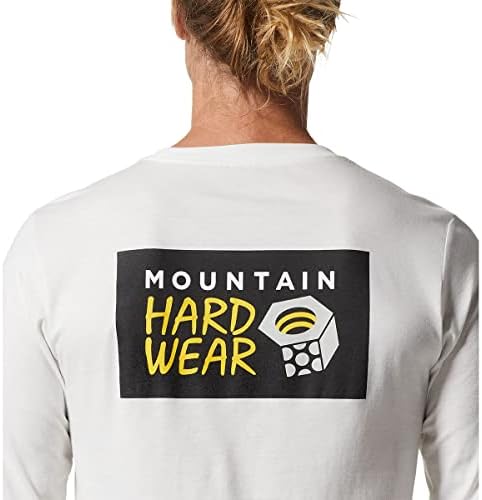 Mountain Hardwear MHW Logo em uma caixa de manga comprida