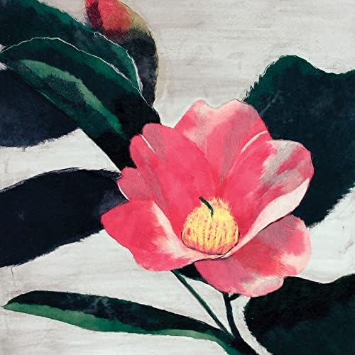 Demdaco + Artlifting Art original Camellia Tsubaki Floral Mango Wood Medium Bandey