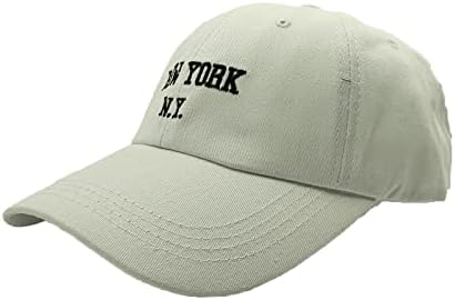 Capinho de beisebol de algodão de Nova York Unissex Ajustado Ajustado Snapback Hat vintage Classic Dad Hats Outdoor
