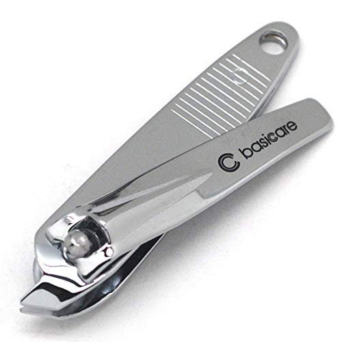 Basicare Cutticle Clipper-sharp e fortes lâminas com contornos com alavanca confortável