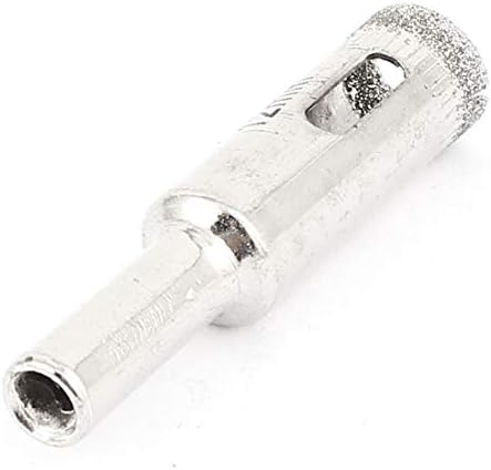 X-Dree 12mm de diamante com revestimento de orifício com broca de broca de vidro mármore de telha (broca de 12 mm Recubierta de diamante taladro broca de vidrio azulejo mármol