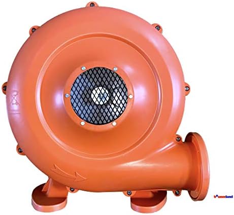 A casa de salto inflável mais segura e o ventilador de deslizamento aquático, soprador W-3L com plugue GFCI e cabo de alimentação de 25 pés. Não há necessidade de usar o cabo de extensão
