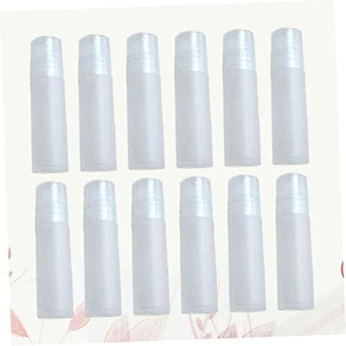 Glstoy Terrarium 200 PCs Rollo de vidro essencial Recipientes de viagens de vidro Óleos essenciais Garrafas de rolos de viagem