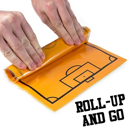 CSG ERASE seco Roll Up Flexible Flipboard - Grande tamanho de 9 x 14 polegadas!