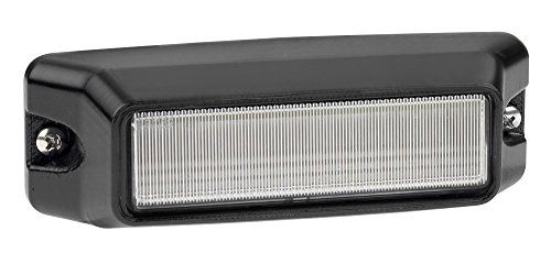Sinal federal IPX620B-BR Impaxx Dual LED Exterior/Luz de Perímetro, LEDs vermelhos e azuis, lente transparente
