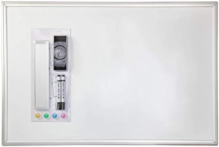 Offex Home Office Montado a seco apaga o quadro branco magnético - 36 W x 24 h