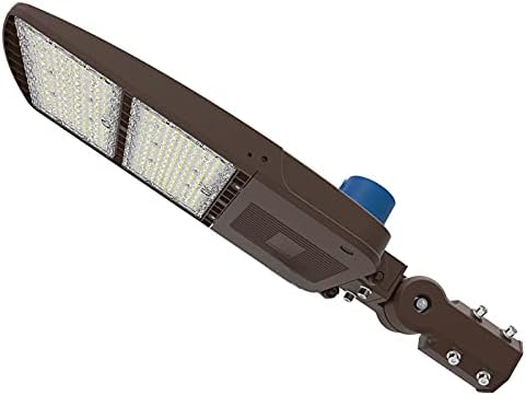 Luzes de estacionamento LED 300W OSTEK com luminária de área comercial da área de fotocélula do anoitecer 42000lm-IP65