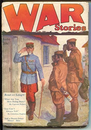 Histórias de Guerra 6/1927-Dell-R.A. Burley Cover-R Sidney Bowen Jr-Llewellyn Hughes-G/VG