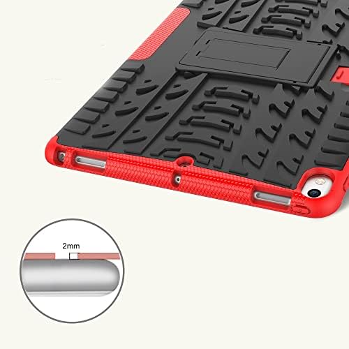 Tampa de comprimido para tablet ucami tampa de tablet compatível com ipad 10.2inch pneu textura de textura de choque TPU+PC Case de