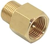 Brass M14 M18 M22 Male feminino Conector Reparo de cobre Acoplador de banheiro da máquina de lavar água de cobre 1pcs