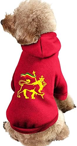 Rasta-Lion de Judah Retro Dog Capole