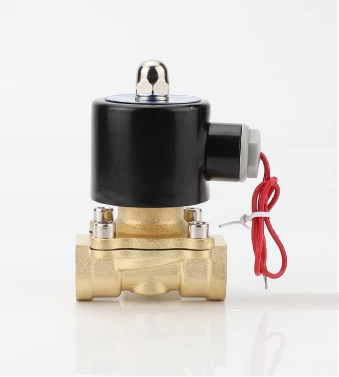 Válvula solenóide elétrica DN25 Brass de 220V normalmente fechadas para o óleo de ar d'água Fliuds
