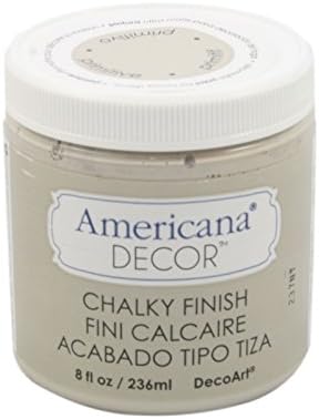 Deco Art Americana Chalky Finish Taint 8oz, primitiva, 8 oz, cinza
