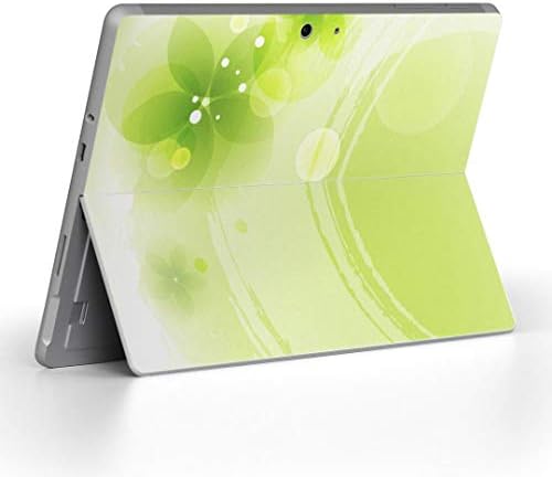 capa de decalque igsticker para o Microsoft Surface Go/Go 2 Ultra Thin Protective Body Skins 001800 Flor Flour Green