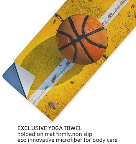 Aunhenstern Yoga Blanket Basketball-on-a-Court Yoga Tootes Yoga Mat Toalha