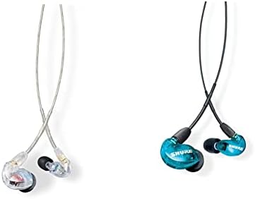 Shure SE425 -CL Profissional Som Isolando fones de ouvido - Clear & SE215 Pro Wired foodbuds - Sound Professional Isolando fones