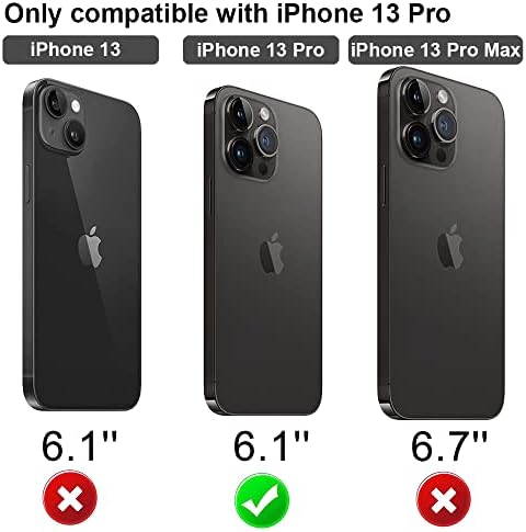 Caixa magnética para iPhone 13 Pro Case MagSafe com protetor de câmera PLATEME