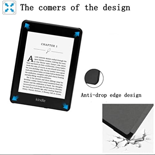 Caso Shzrgarts para capa magnética de couro Kindle -PU com Smart Auto Wake/Sleep para 6.8 Kindle Paperwhite E -Reader 2022, Pintura