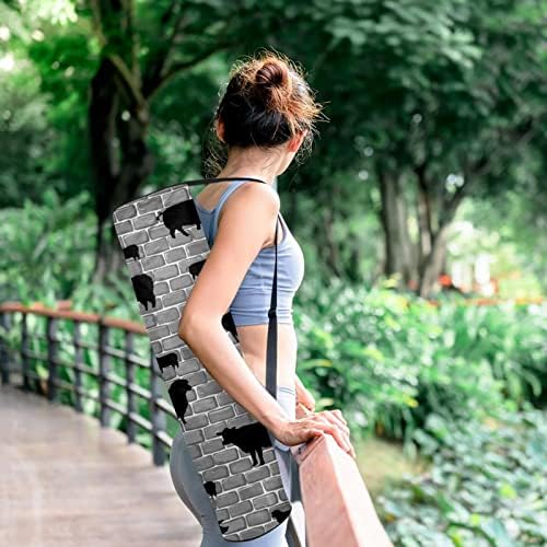 Farm.Zoo Yoga Mat Carrier Bag com alça de ombro de ioga bolsa de ginástica Bolsa de praia