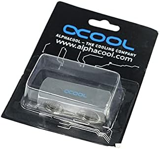 Alphacool 17026 Terminal de conexão de HF 5 vias G1/4 '' Tópico interno - Acessórios para resfriamento de água Chrome