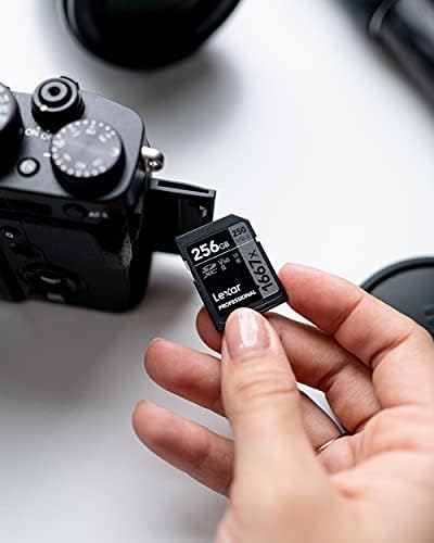 LEXAR PROFISSIONAL 1667X 128GB SDXC UHS-II CARTS E PROFISSIONAL 1667X 128GB SDXC UHS-II CARD, até 250 MB/S, para fotógrafo profissional, videógrafo, entusiasta