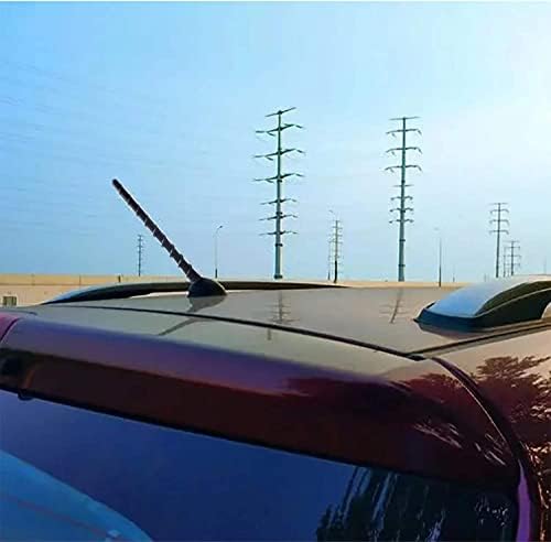 Substituição de antena automotiva, compatibilidade de rádio AM/FM, lavagem de carros Seguro, ajuste universal para veículo