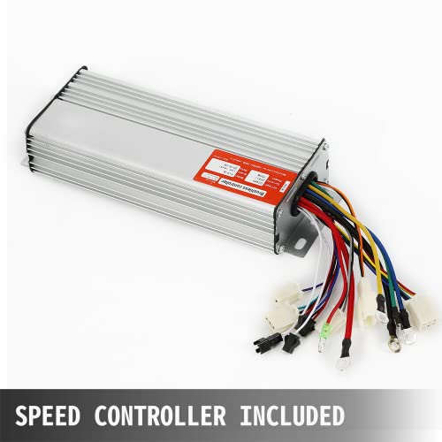 Kit de motor sem escova elétrico BJTDLLX, 700W 48V 3100rpm Motor sem escova com controlador, kits de motor sem escova de scooter elétrico universal para triciclo elétrico médio e carruagem e carro velho