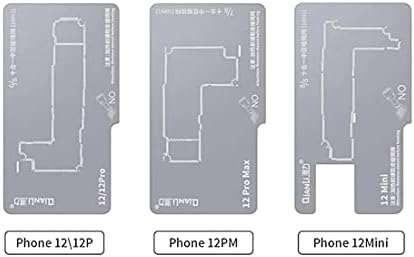 Compatível com iPhone X para iPhone 12 Pro Max - Qianli Middle Frame Reboble Platform