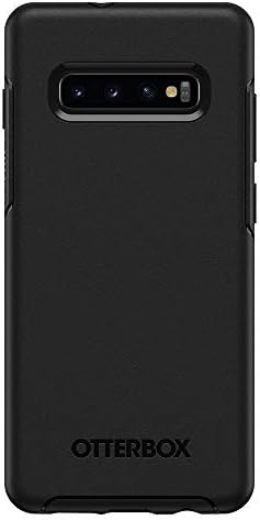 Otterbox Symmetry Series Caso para Galaxy S10+ - Embalagem de varejo - Policarbonato, Shock -Absorbent, Black