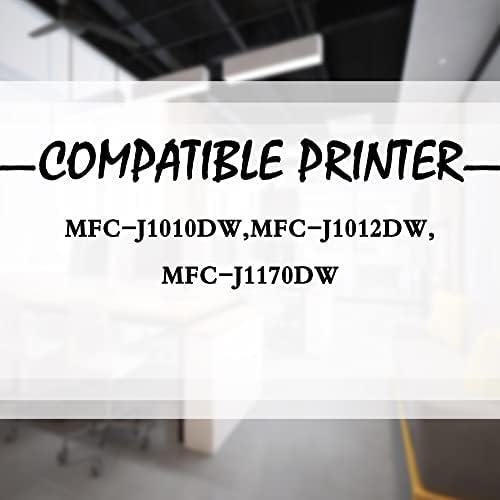 Substituição do cartucho de tinta compatível com SGink para LC401 usado para MFC-J1010DW MFC-J1012DW MFC-J1170DW,