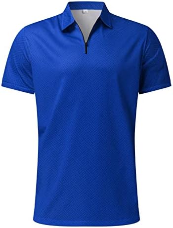 Men's 2 peças roupas camisa de pólo e shorts de trimestre de trimestre de tracks de trajes de verão casuais ternos de