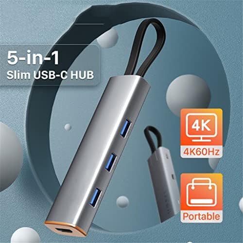 XDCHLK CableTime Multi 5 em 1 hub USB tipo C a 4k 60Hz -USB 3.0 PD 100W para PC Air