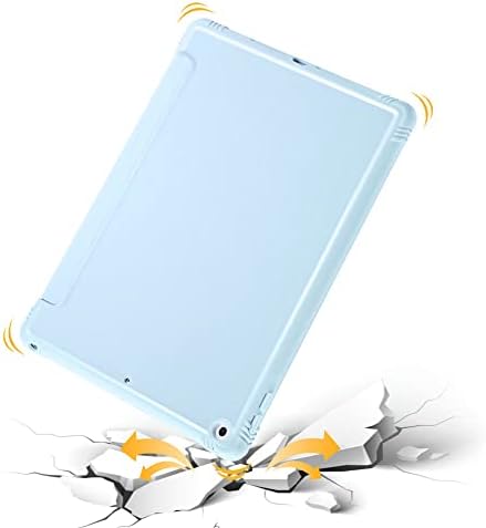 Para iPad Air 5th Generation Magnetic Case por 10,9 polegadas com pecil titular destacável capa traseira smart fólio fólio automático/despertar