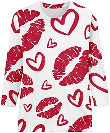 Jjhaevdy feminino amor coração moletom amor letra de coração impressão moletonha gráfica de manga longa tops casuais pulôver