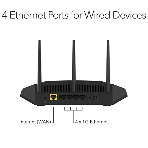 Ponto de acesso à área de trabalho sem fio NetGear - WiFi 6 AX1800 AX1800 AP | Portas Ethernet de 4 x 1g | 802.11ax | Segurança WPA3
